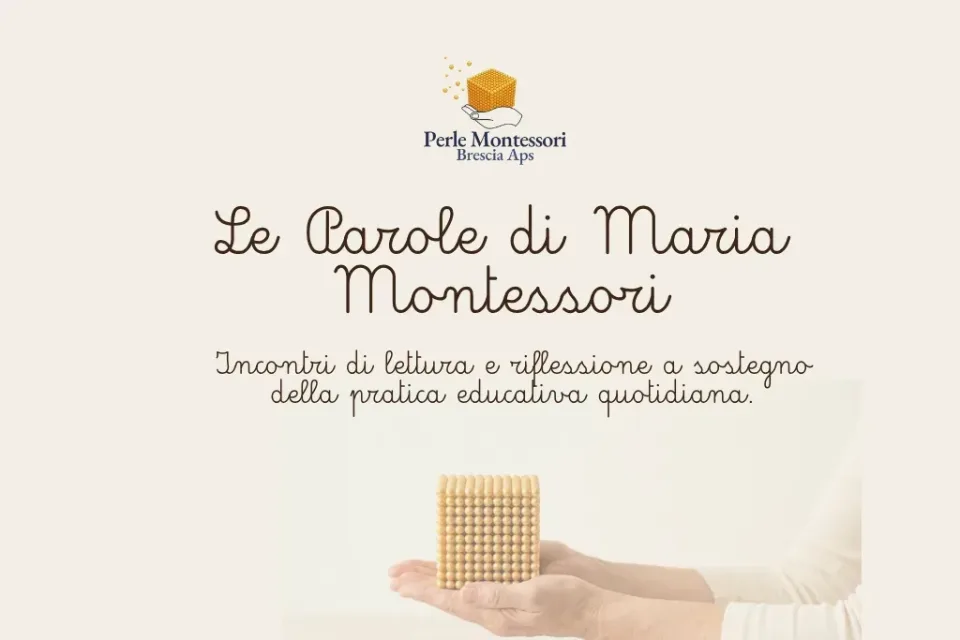 Foto del percorso «Le parole di Maria Montessori»