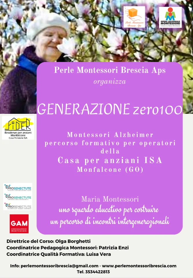 Foto 2 del percorso «Montessori e demenze (Alzheimer): formazione e supervisione»