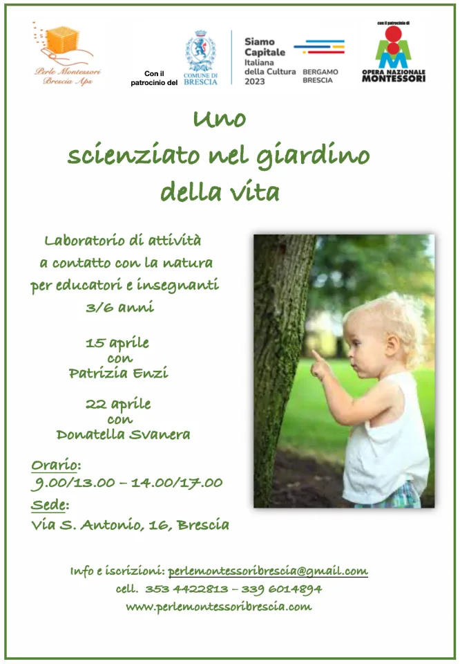 Locandina di «Uno scienziato nel giardino della vita»