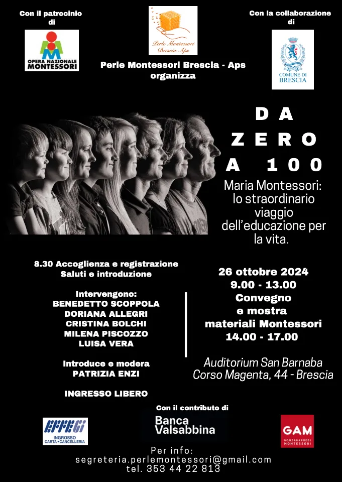 Locandina di «Convegno 2024 · Da zero a 100»